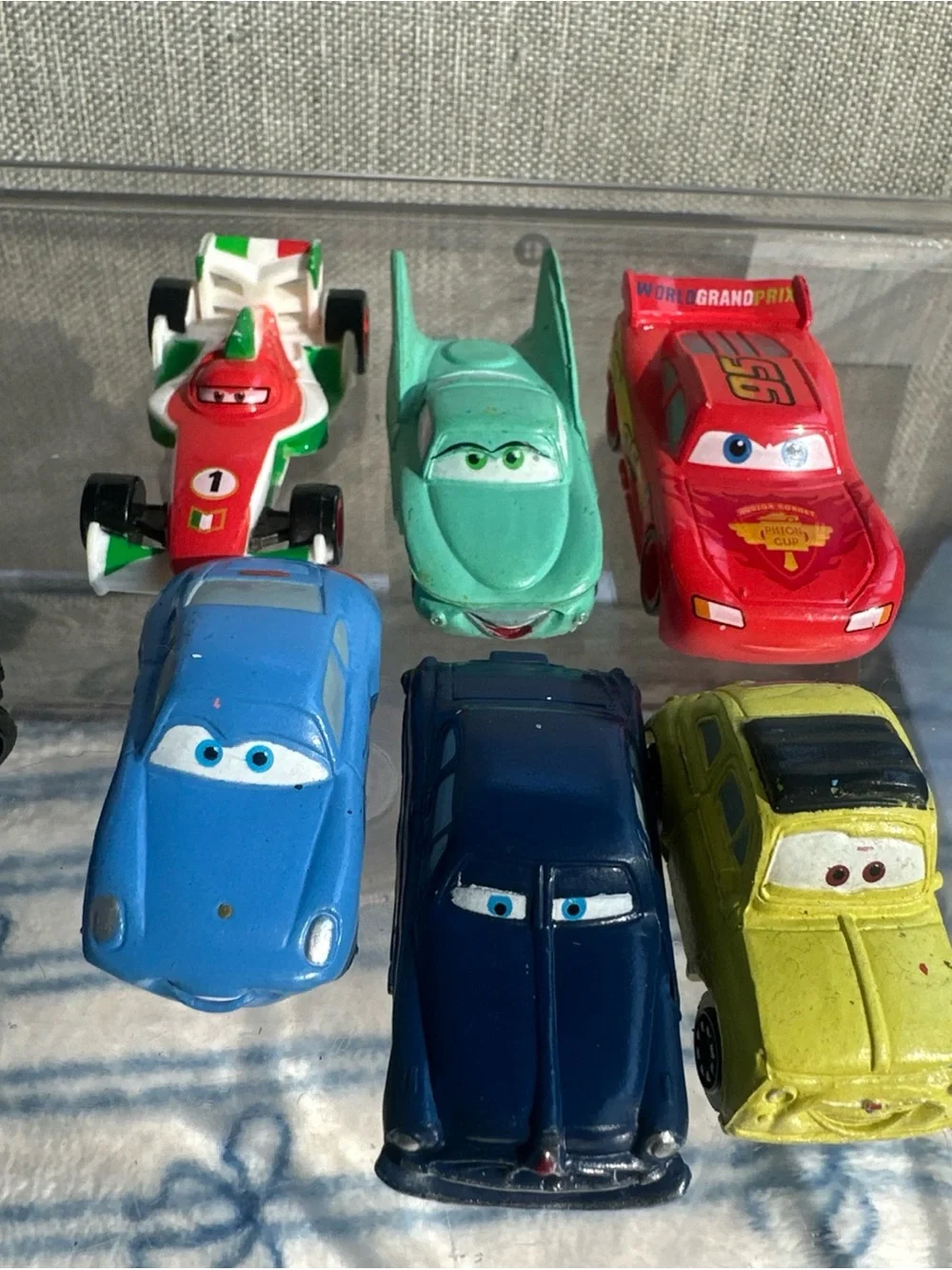 Mattel Pixar Cars Movie Diecast Figurines Set of 7, 1